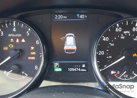 2018 Nissan Rogue Sl из США, поврежденный, VIN 5N1AT2MV9JC842442